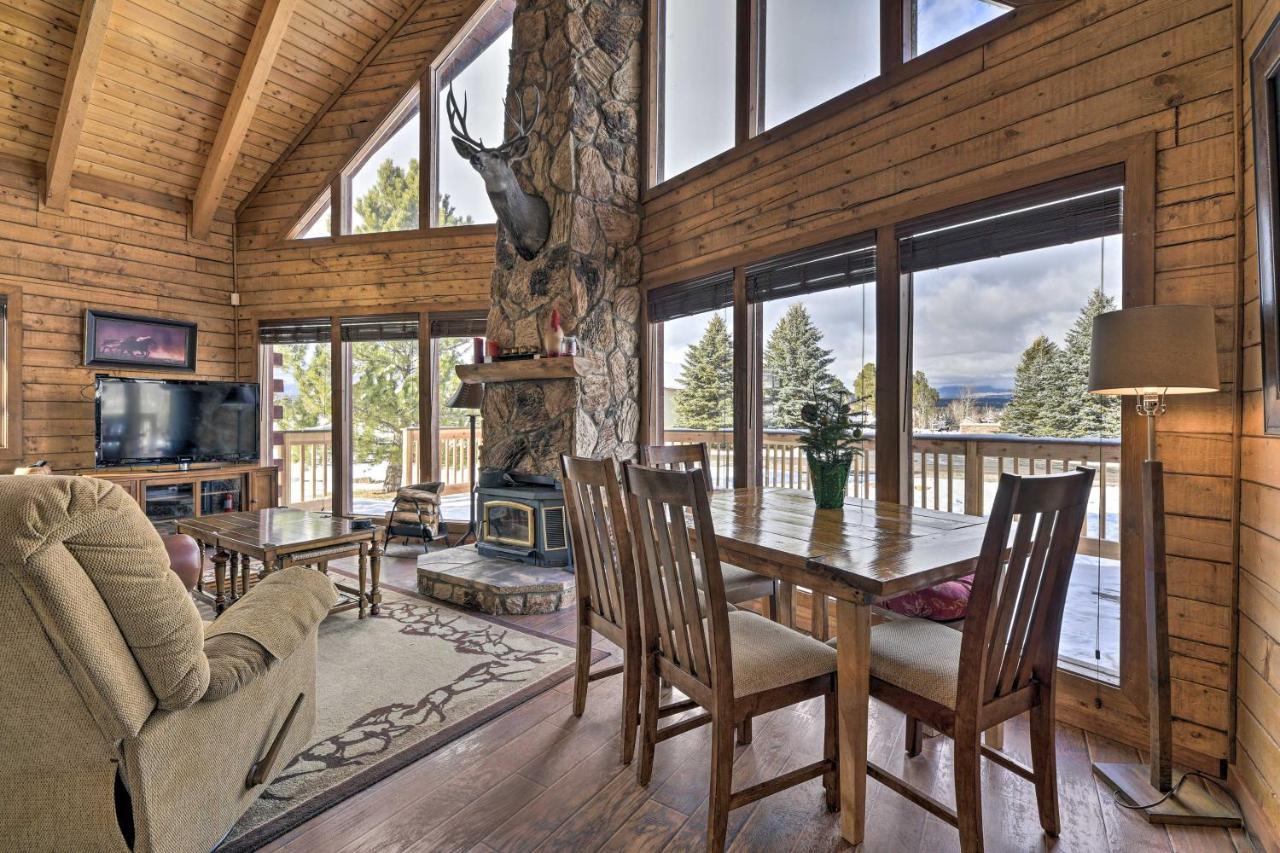 Rustic Village Lake Cabin Escape With Deck And Grill! Pagosa Springs Kültér fotó