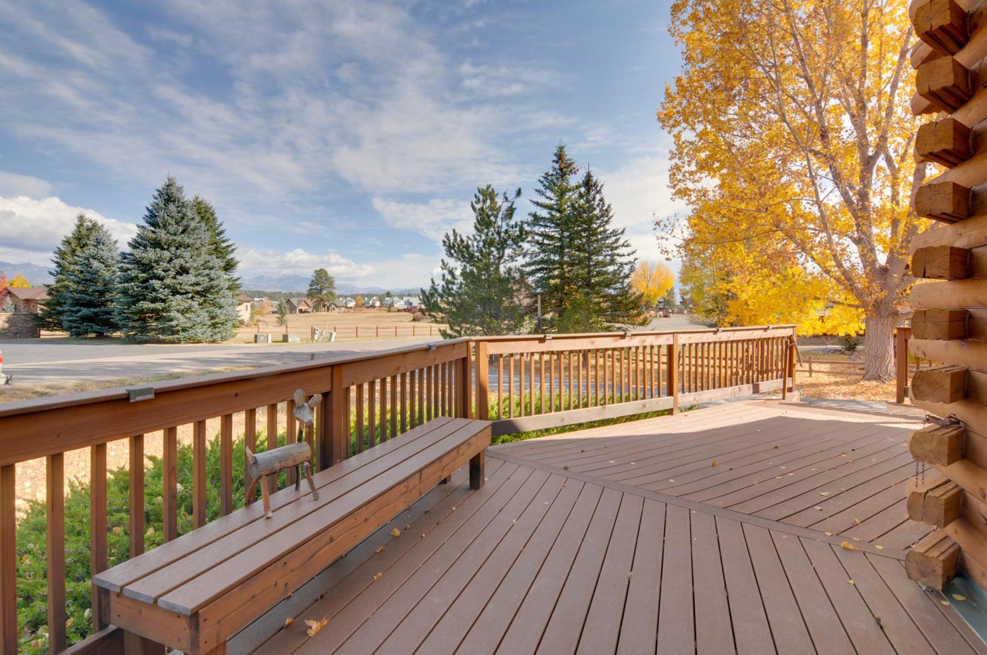 Rustic Village Lake Cabin Escape With Deck And Grill! Pagosa Springs Kültér fotó